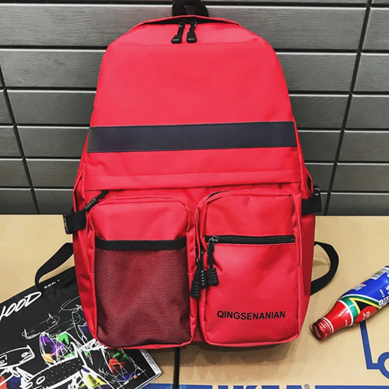 Joker Simple Bag Female Korean Version Of Harajuku Male Student Korean Version Of the Campus Backpack
