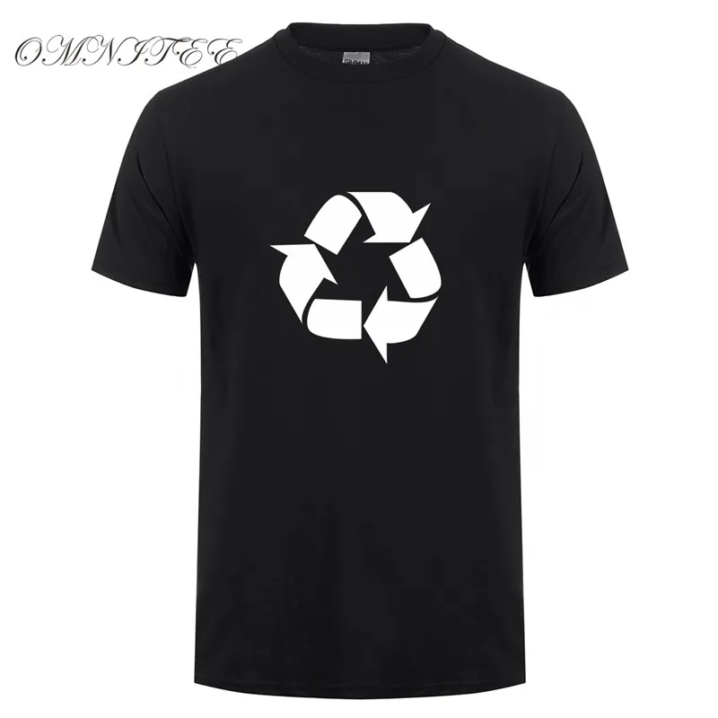 Мужская футболка с логотипом Leonard Recycling летняя хлопковая коротким рукавом