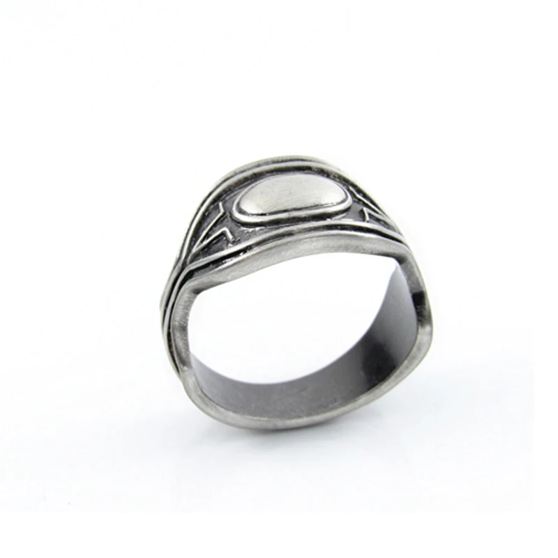 cheap HANCHANG Movie Jewelry Black Panther Ring Wakanda King ring Wakanda T #039;Challa Cosplay Jewelry Accessories Rings For Men Boyfriend