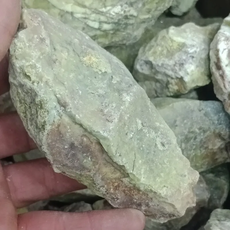 DHXYZB 100-700 г натуральный зеленый опал сырой камень кристалл кварц камни Минеральные с лечебным действием, образцы рейки украшения дома энергии