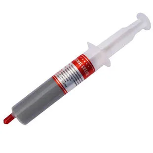 

1PCS 30g Syringe Thermal Grease gray CPU Chip Heatsink Paste Conductive Compound ABS Cooling Radiator Cooler HOT SALE