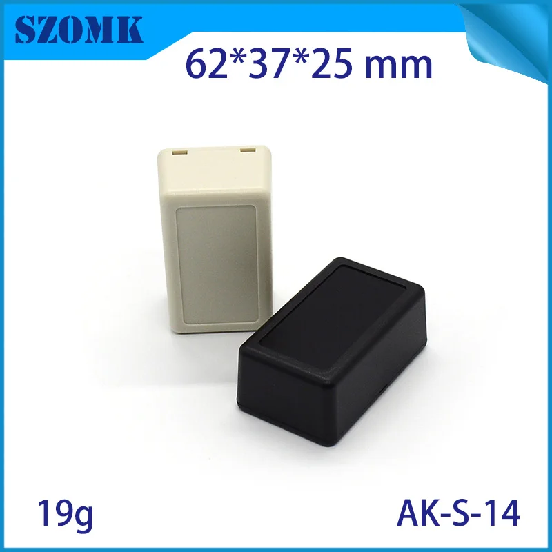 plastic enclosure for electronics control box szomk diy enclosure junction box plastic housing small abs instrument enclosure distribution box black plastic box enclosure electronics case   (9)