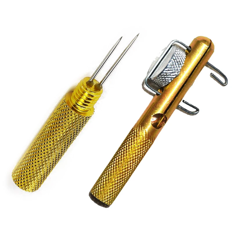

1PC Full Metal Fishing Hook Knotting Tool Tie Hook Loop Making Device & Hooks Decoupling Remover Carp Fishing Accessory