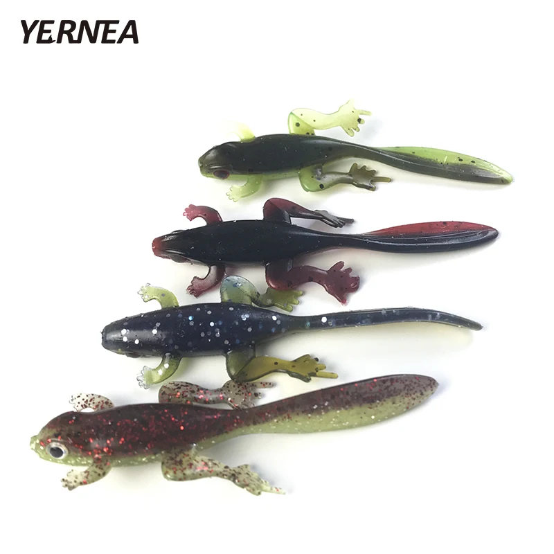 Yernea 20 шт./лот 3 7g 4 Цвета бионические приманки для рыбной ловли похожая на