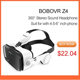 BOBOVRZ5 120 FOV 3D Cardboard VR удаленный Шлем очки виртуальной реальности VR гарнитура очки для 4,7-6,2 'мобильного телефона