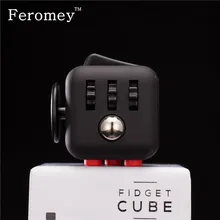 Original Quality Fidget Cube Toys Silicone Buttons Fidget Cube Anti Stress Fidget Stress Relieve Toys