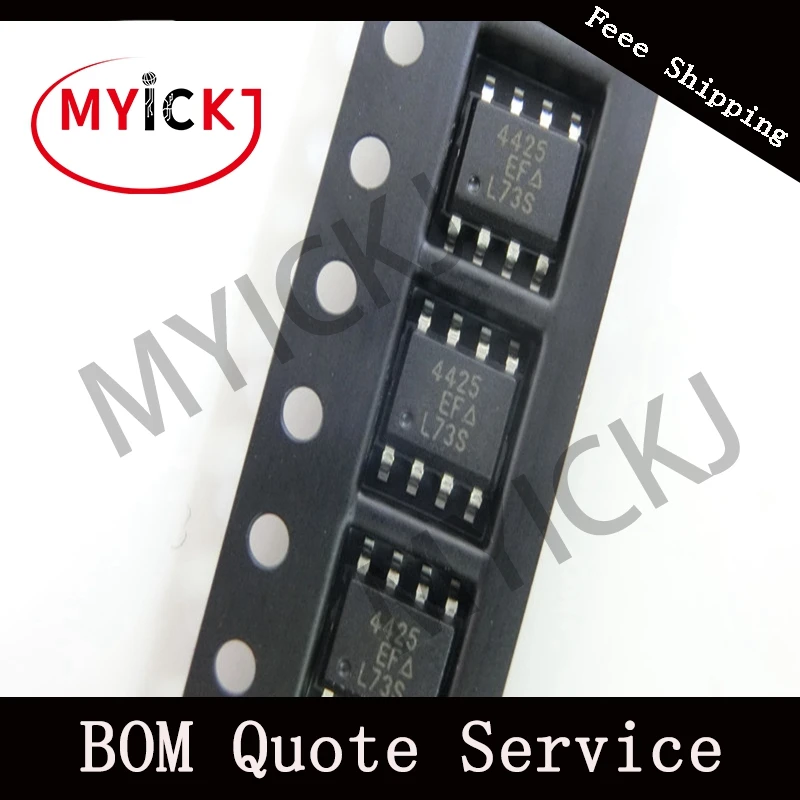 10 шт. AO4425 микросхема MOSFET P-CH 38 V 14A 8soic 4425 | Лампы и освещение