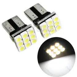 2X T10 194 168 W5W 9 светодиодный SMD 3528 blanc кунео Clignotants voiture фиала лампе