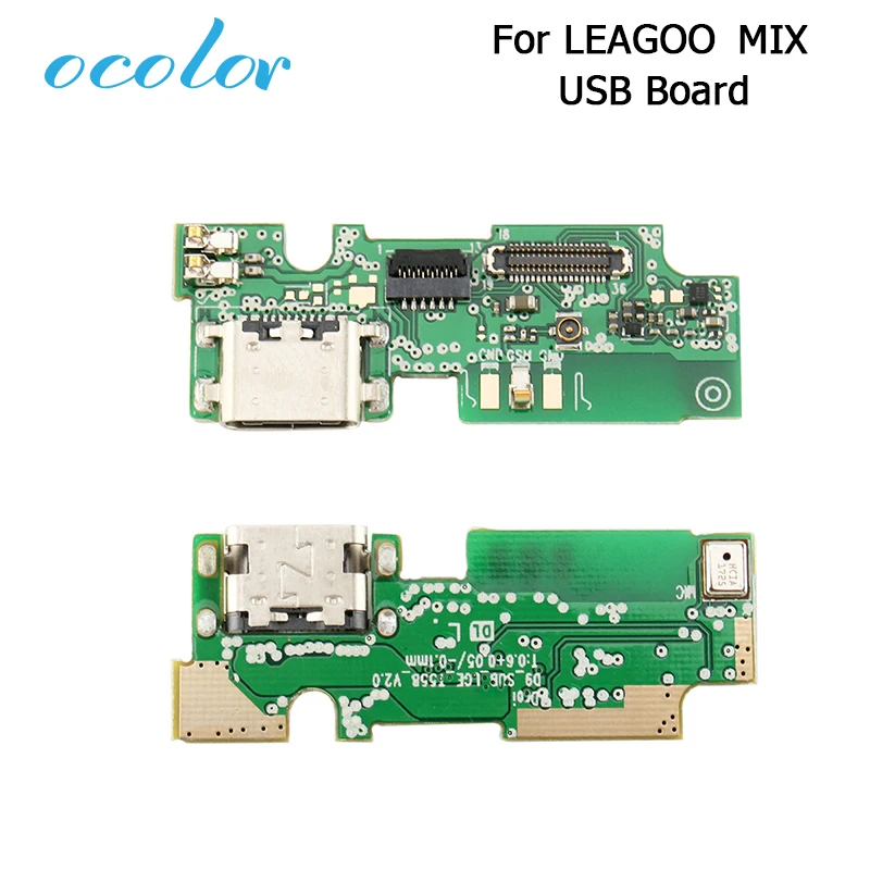 ocolor For LEAGOO Kiicaa MIX USB Port Phone USB Plug Charge Board With