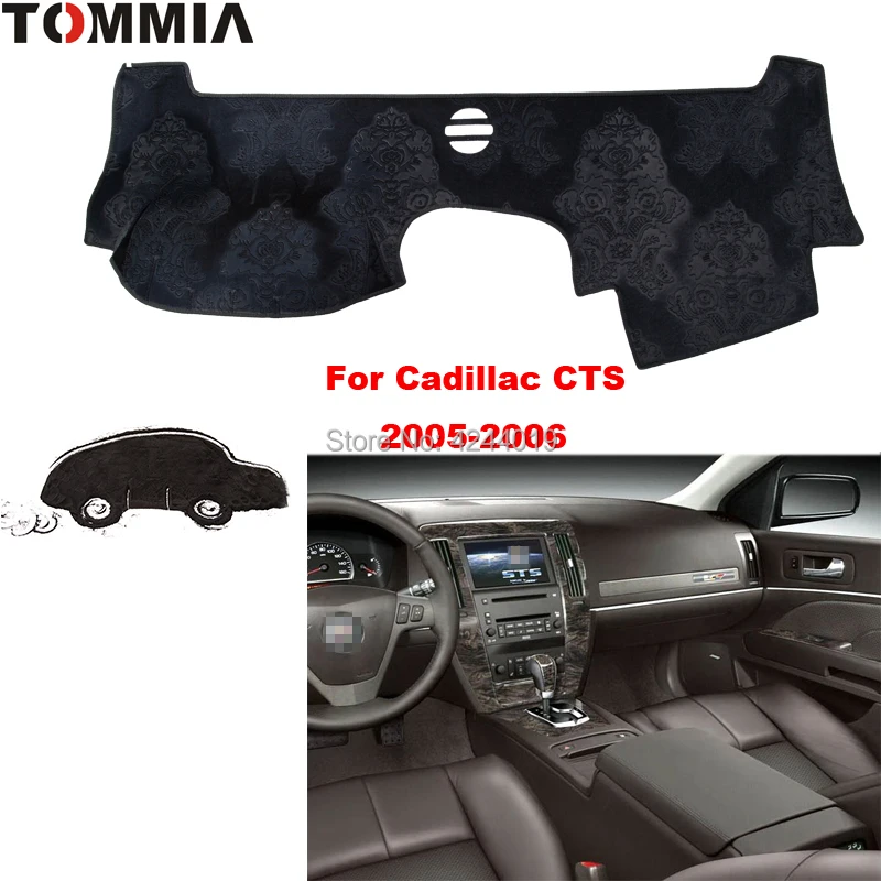 TOMMIA Dashboard Cover Dash Mat for Car Sun Shade ANTI UV Dash Pad Car