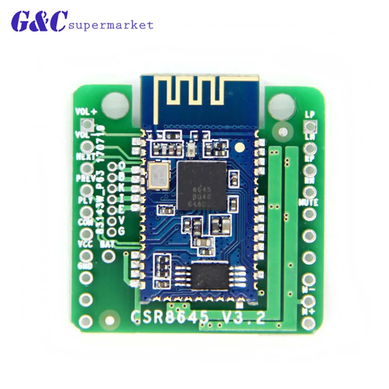 Bluetooth усилитель мощности модуль 4 0 аудио приемник CSR8645 APTX Dual 5 Вт динамик без