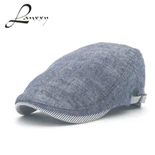 Lanxxy algodón Gorras Planas boina gorra plana clásica Boinas 2015 nueva moda sombreros para hombres Casquette Casual Gorras