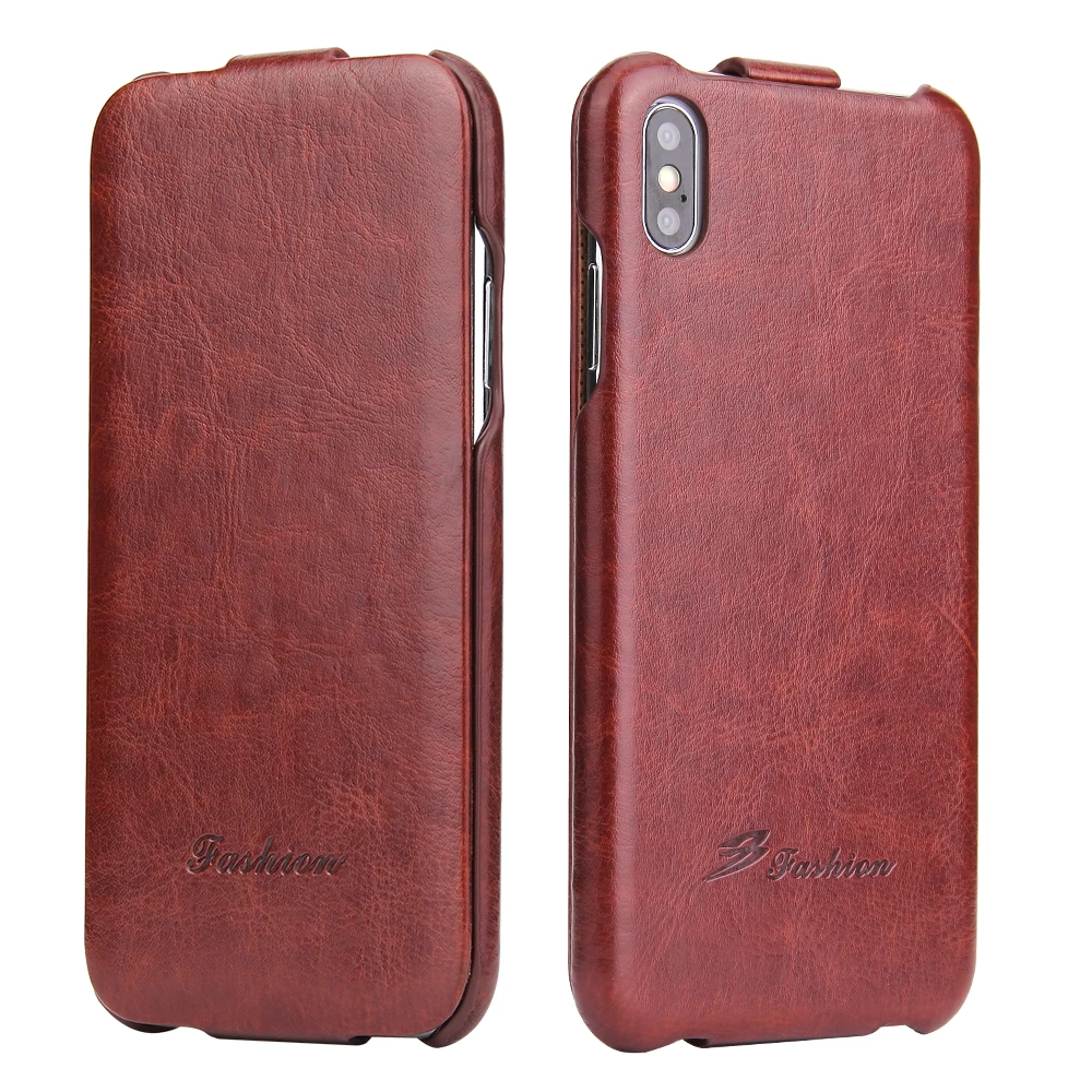 Для iphone Xs max Флип чехол Роскошный Вертикальный флип 64 Линии PU кожаный для iPhone X 7/8 XS