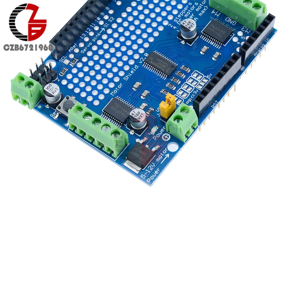 Двигатель постоянного тока шаговый двигатель сервопривод Робот щит драйвер pwm модуль IEC для Arduino