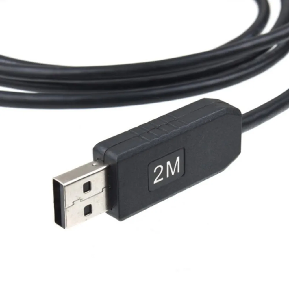 LESHP 2 м 10 мм объектив водонепроницаемый USB эндоскоп HD 720P CMOS 4 Светодиодная трубка инспекционная Камера Эндоскоп змея трубка для Android Phone PC