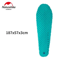 Naturehike надувной матрас Открытый коврик для кемпинга 1 человек Сверхлегкий спальный коврик мумия спальный коврик палатка кровать 0,38 кг
