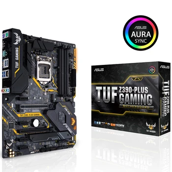 

ASUS TUF Z390-PLUS GAMING Z390 LGA 1151 DDR4 ATX new Motherboard Master series PC mainboard