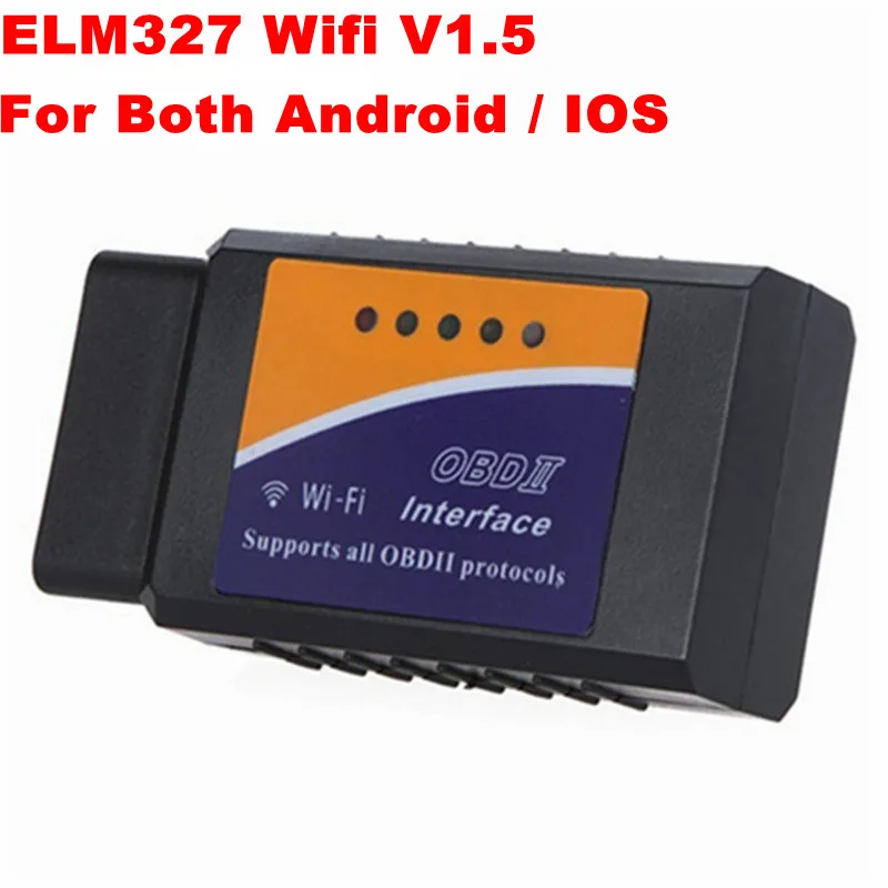 Prix pour 2017 Haute Qualité ELM327 Wifi Scanner Auto OBD2 Outil De Diagnostic ELM 327 WIFI OBDII Scanner V 1.5 Sans Fil Pour Android/IOS Prix pour 2017 Haute Qualité ELM327 Wifi Scanner Auto OBD2 Outil De Diagnostic ELM 327 WIFI OBDII Scanner V 1.5 Sans Fil Pour Android/IOS