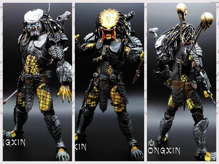 

NECA AVP Aliens vs. Predator Series Young Blood / Elder Predator Serpent Hunter Action Figure Toy 18cm