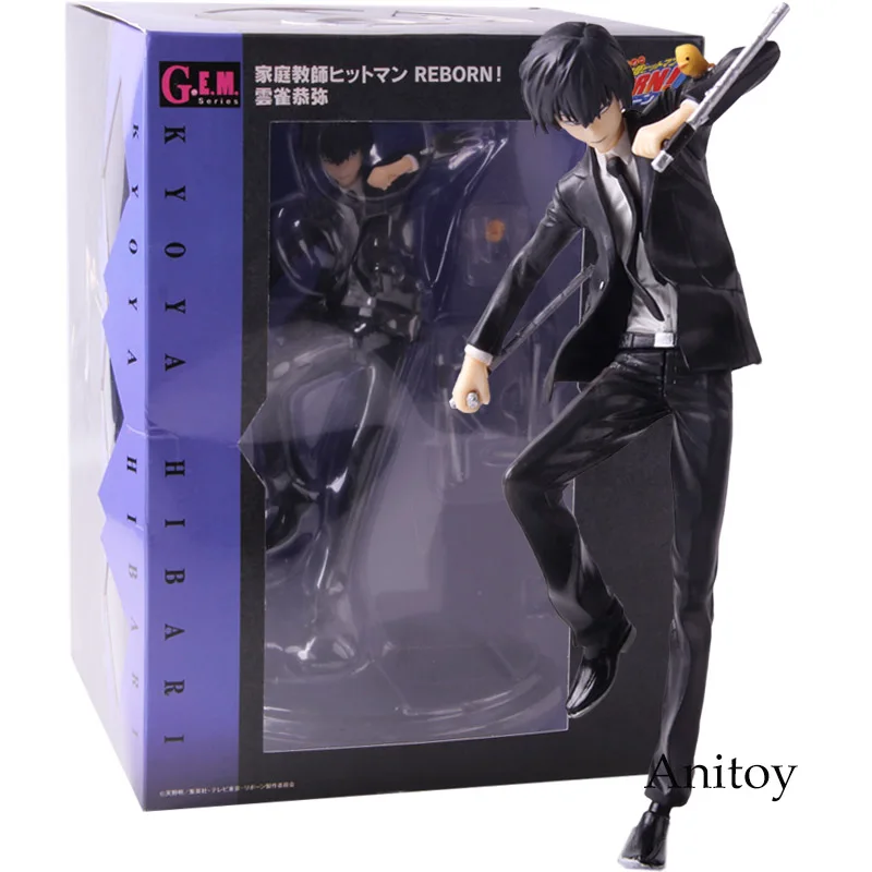 G.E.M kateyo Hitman Reborn Kyoya Hibari ПВХ фигурка аниме Коллекционная модель игрушки - Цвет: with retail box