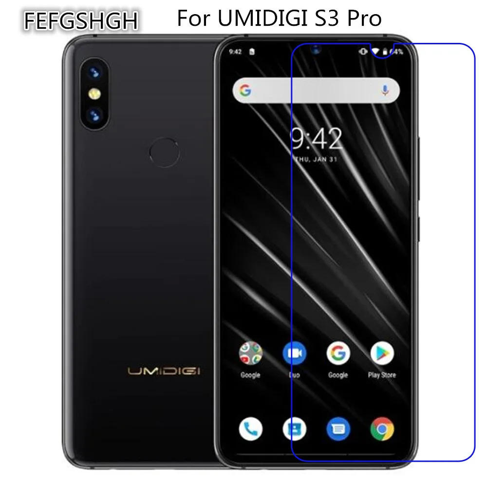 

2pcs Tempered Glass For UMIDIGI S3 Pro Protective Film Screen Protector Explosion-proof For UMIDIGI S3 Pro