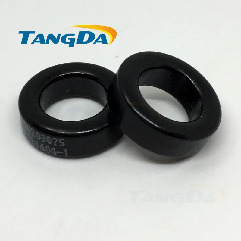 

Tangda sendust FeSiAl KOOL MU toroidal cores AL=41 MS-008075-2 CS203075 21*12*7 mm 75u W.