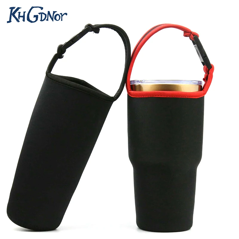 

KHGDNOR 30oz Bottles Cover Bag Pouch Thermal Insulation Cup Sets with Adjustable Shoulder Strap Insulator Sleeve Bag Set