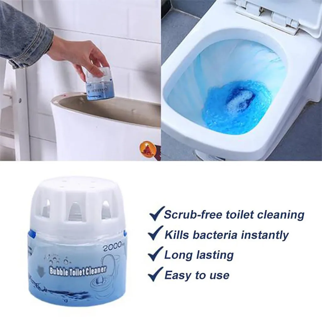 

Automatic Toilet Cleaner Magic Flush Bottled Helper Multifunctional Cleaner Effervescent Spray Cleaner House Cleaning Toilet