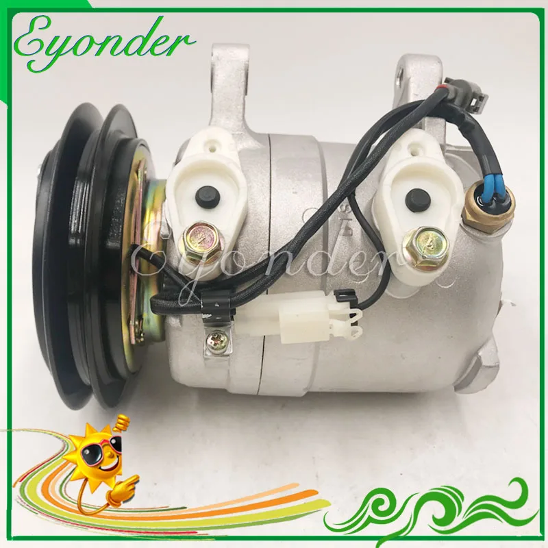 A/c Ac Air Conditioning Compressor Cooling Pump Dkv14c For Nissan Navara Pickup D21 Terrano Wd21