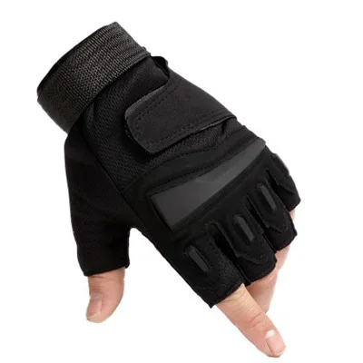 Outdoor Summer Hiking Climbing Mesh Breathable Climbing Ride Touch Screen Gloves