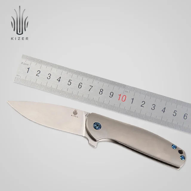 kizer edc knife hunting survival knives name gemini minimalist