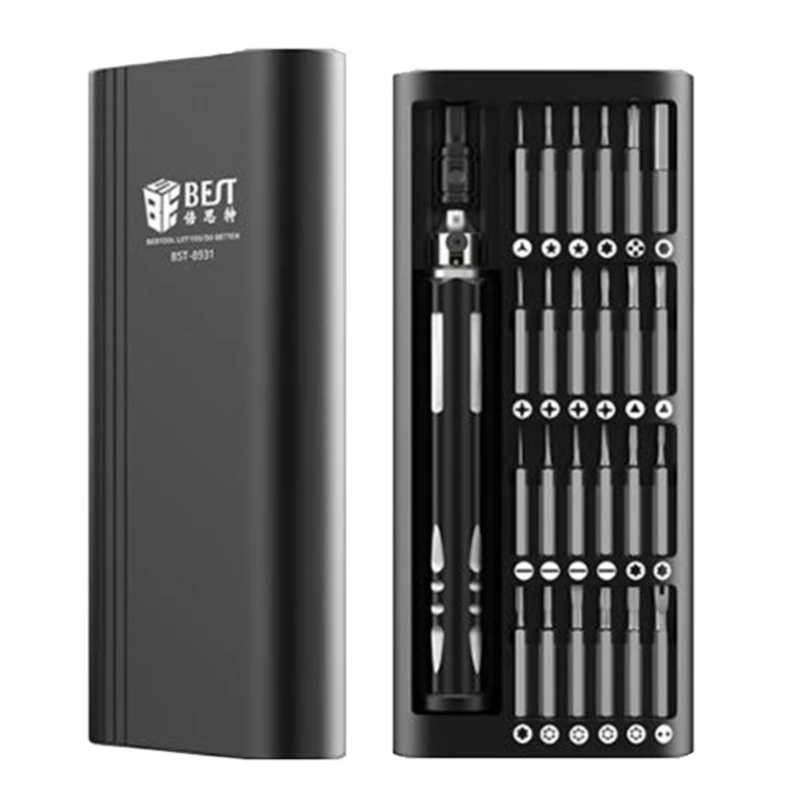 

BEST 24 In 1 Precision Screwdriver Kit Magnetic Screw Driver Bits For Phone Tablet Watch Rc Quadrocopter Diy Repairing Work To