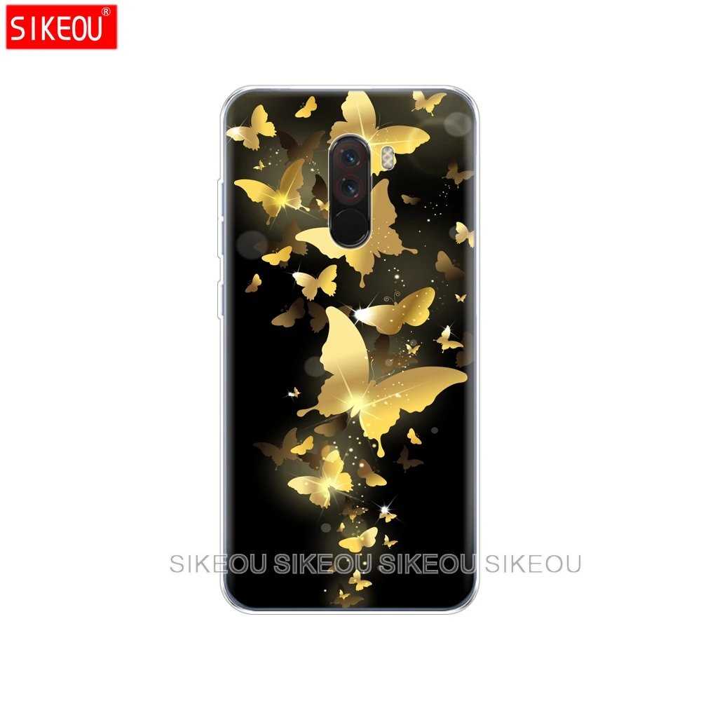 Мягкий силиконовый чехол для Xiaomi Pocophone F1 Xiomi Poco F1 чехол s Мягкий ТПУ чехол для телефона Xiaomi Pocophone F1 Global F 1 чехлы - Цвет: 33646