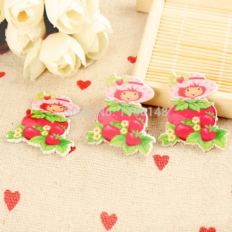 DIY фигурка клубники короткий торт праздник сад свадебное украшение плоский