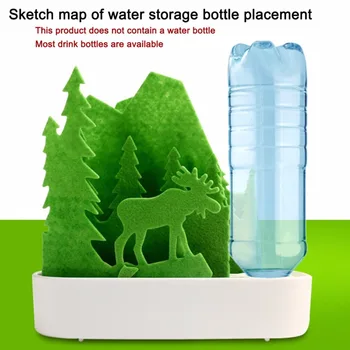 

2018 Hot Eco-friendly Air Purifier Green Naturally Atomization Humidifier Natural Evaporation Humidifying Machine Power Free