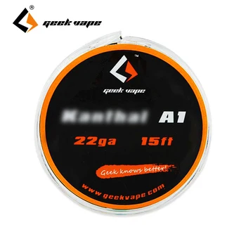

Original 5m GeekVape Atomizer DIY KA1 Tape Wire 22GA DIY Roll Coil & Anti-scattering Design Ecig Vape Coil Head DIY Spare Parts