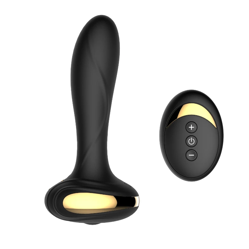 Modes Male Prostate Massager Wireless Remote Heating Anal Plug G Spot Butt Plug Vibrator