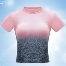 Женская гимнастическая майка летняя майка без рукавов для йоги дышащие упражнения Женская Йога Топ занятия в тренажёрном зале бег фитнес спортивные футболки