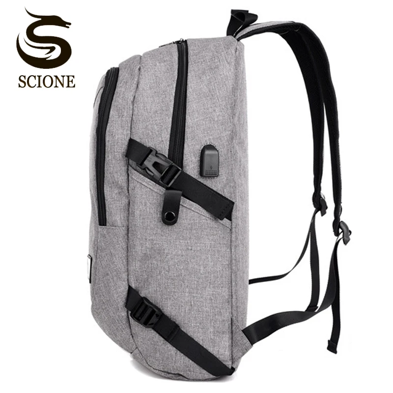 Moda caliente multifunción USB cargador hombres 15 pulgadas portátil viaje mochilas para adolescentes Mochila masculino ocio mochilas escolares Moda caliente multifunción USB cargador hombres 15 pulgadas portátil viaje mochilas para adolescentes Mochila masculino ocio mochilas escolares