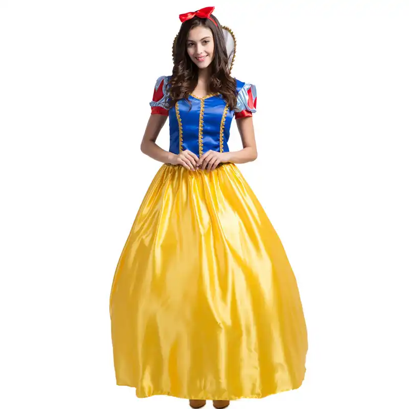 snow white formal dress
