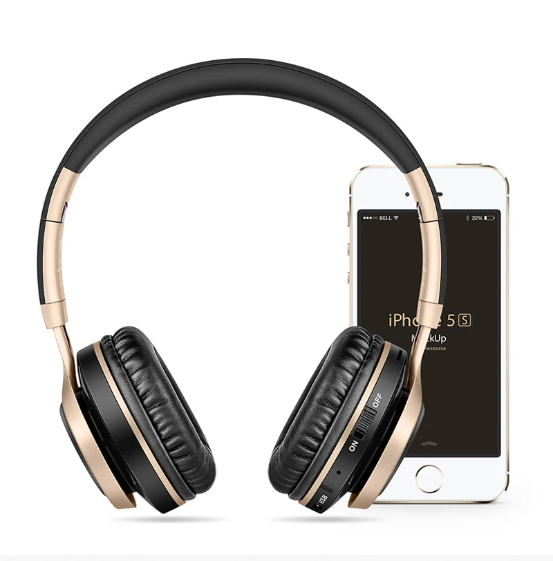 Беспроводные наушники с микрофоном для ПК мобильный телефон музыка Bluetooth