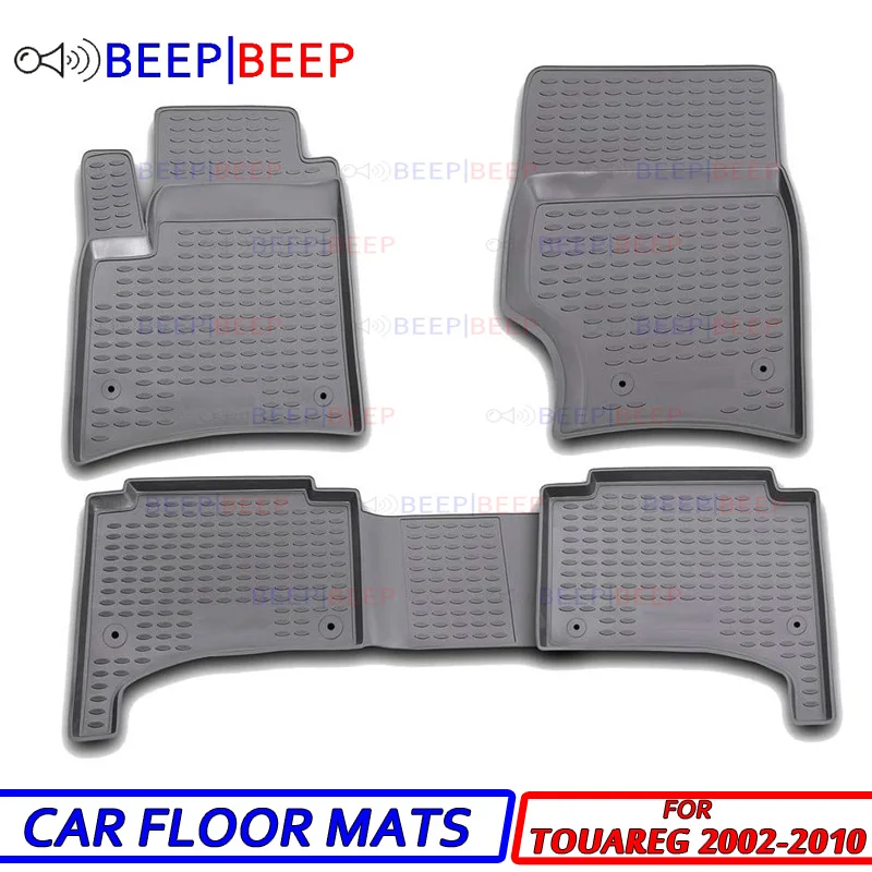 

For Volkswagen Touareg 2002-2010 car floot mats carpets auto floor dustproof skidproof car styling interior decoration