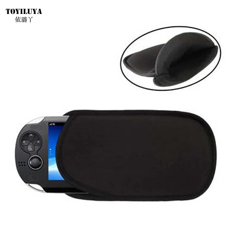 Black Soft pouch Bag PSVITA Case Shell Protector for Sony PSV Console
