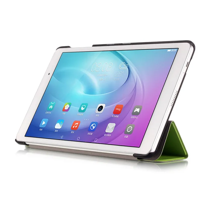 100 шт. искусственная кожа Стенд чехол для Huawei MediaPad T2 10.0 Pro fdr-a01l fdr-a01w fdr-a03l 10." Планшеты+ экран протектор