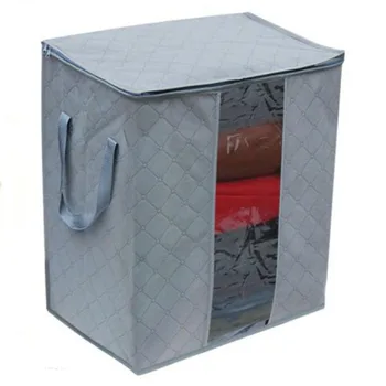 

HOMEBEGIN Storage Box Portable Organizer Non Woven Fabric Clothing Pouch Holder Blanket Pillow Underbed Storage Bag Box