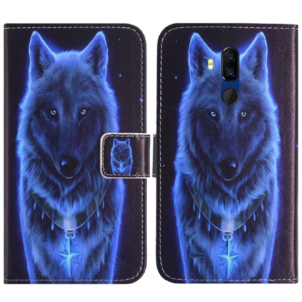 

TienJueShi Fashion Flip Book Design Protect Leather Cover Shell Wallet Etui Skin Case For ulefone armor 5 5.85 inch