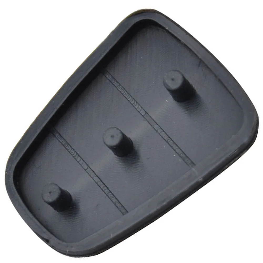 3 Button Remote Key Fob Case Rubber Pad Flip Key Shell For Hyundai i20 i30 Kia Solaris Rio Sorento Sportage Ceed