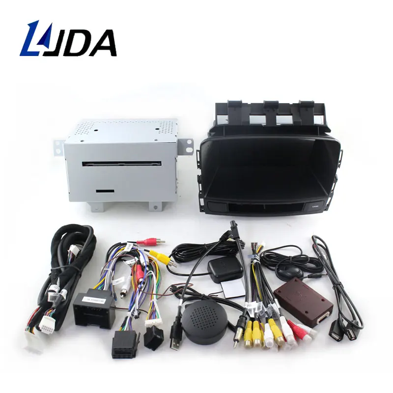  LJDA Android 10.0 Car DVD Player For Buick Verano Vauxhall Opel Astra J GPS Navigation 2 Din Car Ra