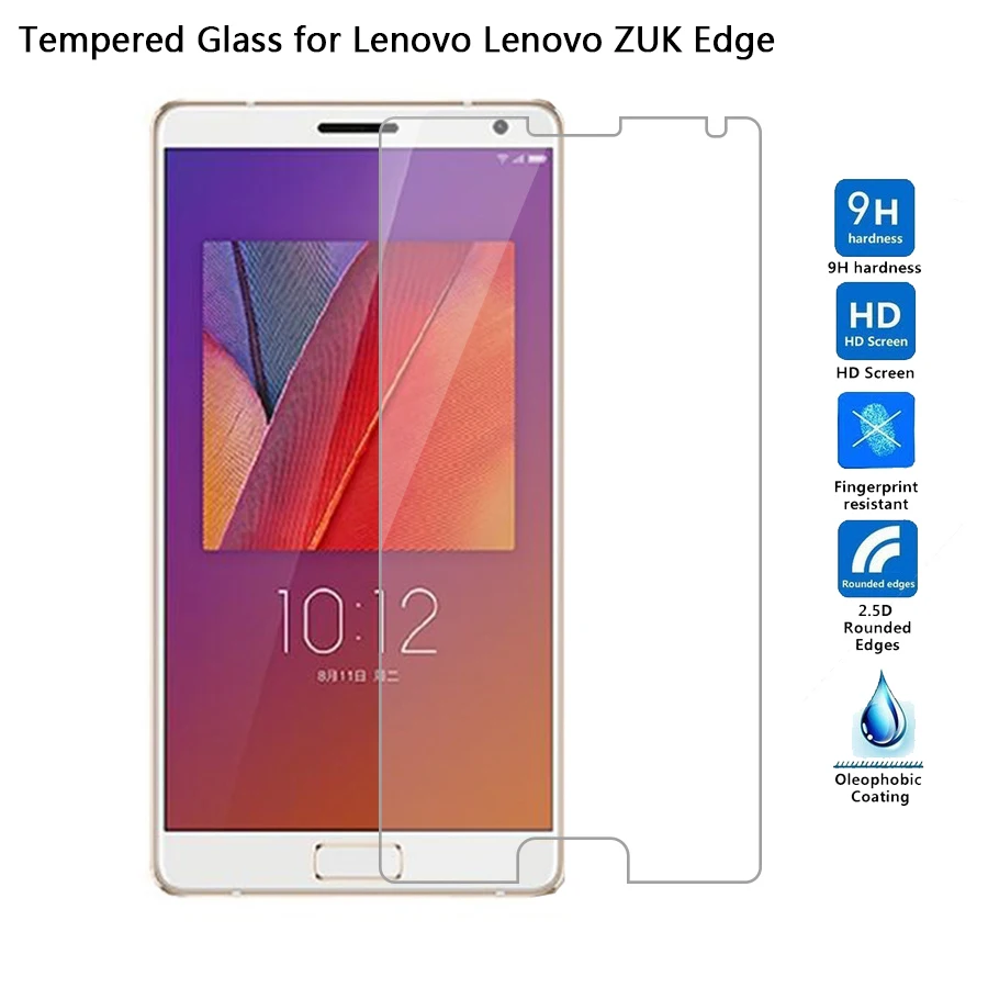 Закаленное стекло для Lenovo ZUK Edge Защитная пленка телефона Z1 Z2 Pro из закаленного