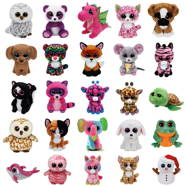 Ty Beanie Boos suffed Spider Plush Toy Doll Baby Girl Birthday Gift Stuffed & Plush Animals Big